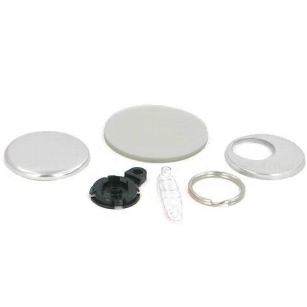 Versa-Back Split Key Ring Supplies Round 1.5" for 1000 buttons