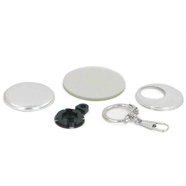 Versa-Back Snap Hook Key Chain Supplies Round 1.5" for 1000 buttons