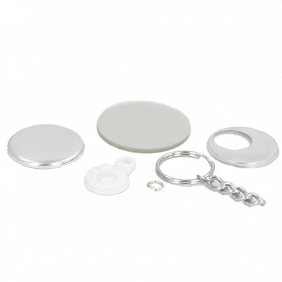 Versa-Back Chain Key Chain Supplies Round 1.5" for 1000 buttons