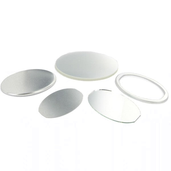 Mirror Button Supplies Oval 1.75 x 2.75" for 1000 magnets