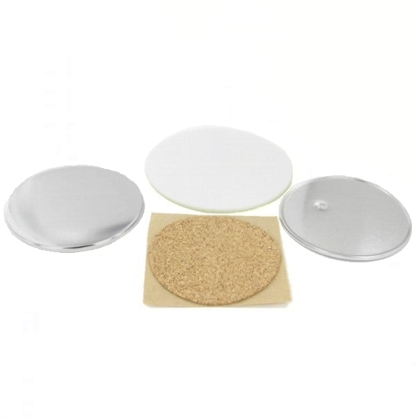 Coaster Button Supplies Round 3.5" for 1000 buttons