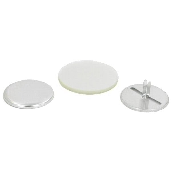 Long Extended Prong with Rounded Tips Button Supplies Round 1.75" for 1000 buttons