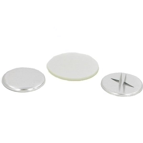 Short Extended Prong Button Supplies Round 1.75" for 1000 buttons