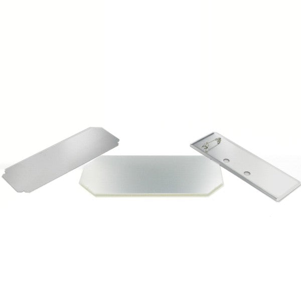 Vertical Button Supplies Rectangle 1.5 x 4.5" for 1000 buttons