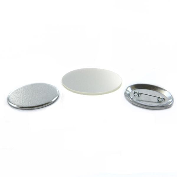 Button Supplies Oval 1 x 1.75" for 1000 buttons