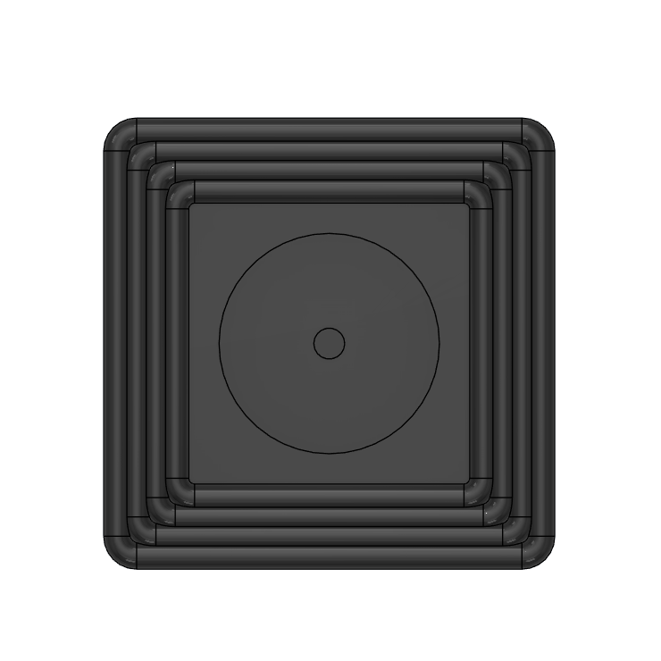 2.25" Round Frames- Pipe Style (Layouts: 1x1, 2x2)