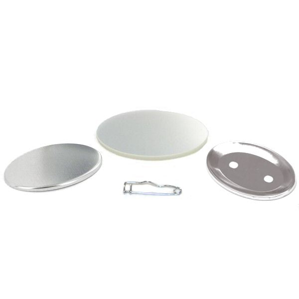 Unpinned Button Supplies Oval 1.75 x 2.75" for 1000 magnets