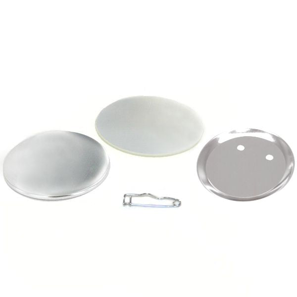 Unpinned Button Supplies Round 3.5" for 1000 buttons