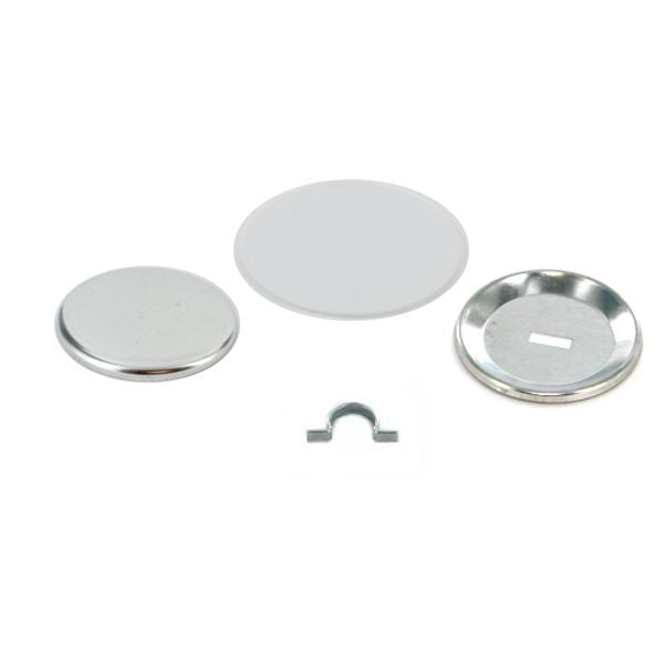 Indented Shoelace Back Supplies Round 1.75" for 1000 buttons