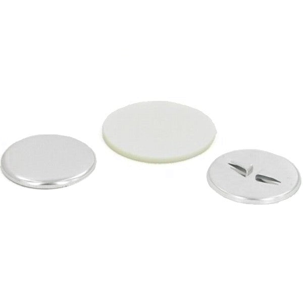 Short Flat Prong Button Supplies Round 1.75" for 1000 buttons
