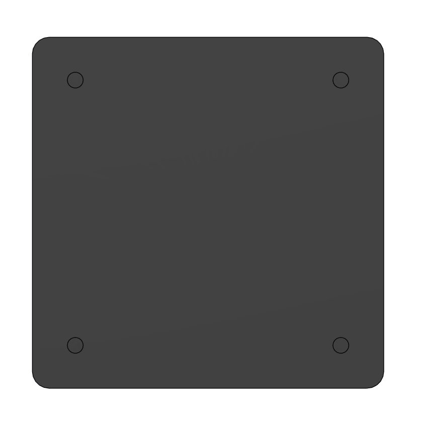 2.25" Round Frames- Pipe Style (Layouts: 1x1, 2x2)