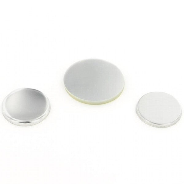 Flat Metal Button Supplies Round 1.25" for 1000 buttons