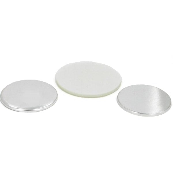 Flat Prong Without Prongs Supplies Round 2.25" for 1000 buttons