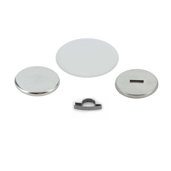 Flat Shoelace Back Supplies Round 1.25" for 1000 buttons