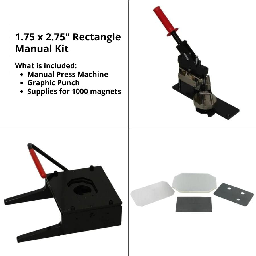 Manual Starter Kit  Rectangle 1.75 x 2.75"