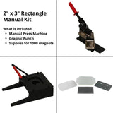 Manual Starter Kit  Rectangle 2 x 3"