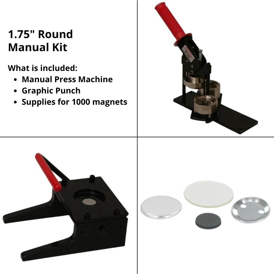 Manual Starter Kit  Round 1.75"