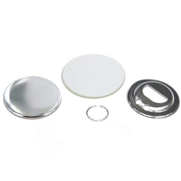 Metal Bottle Opener with Split Key Ring Supplies Round 2.25" for 1000 opener