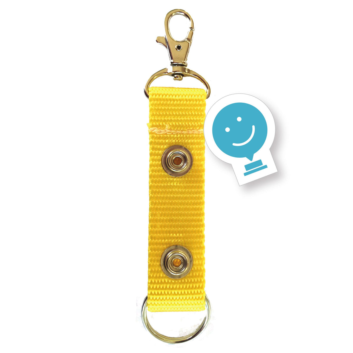 Key Ring Strap Accessories for ChattySnaps® Buttons (6-Pack)