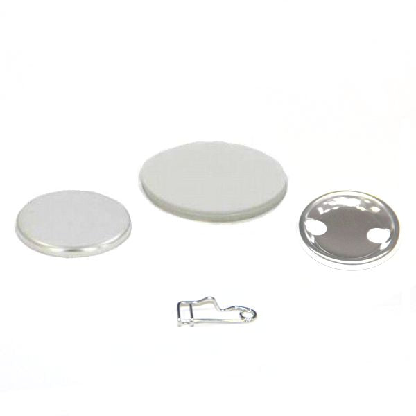 Unpinned Button Supplies Round 1.25" for 1000 buttons