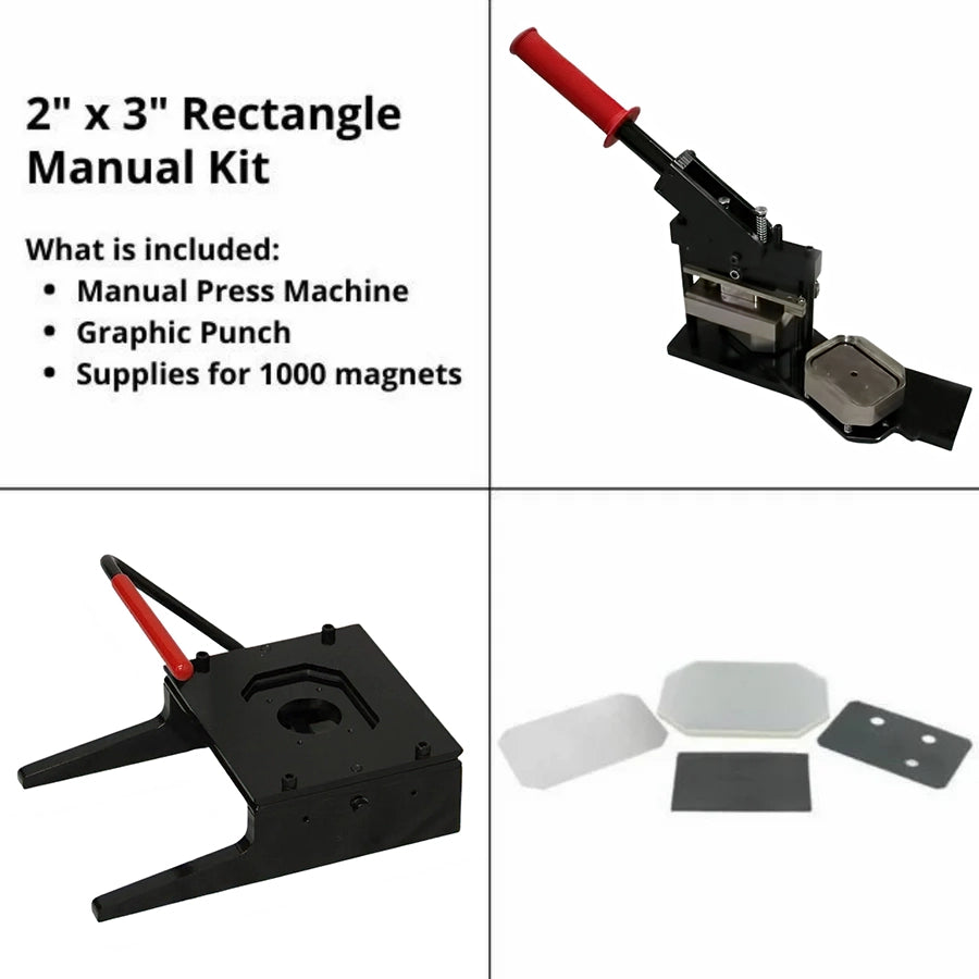 Photo Manual Kit Rectangle 2 x 3"