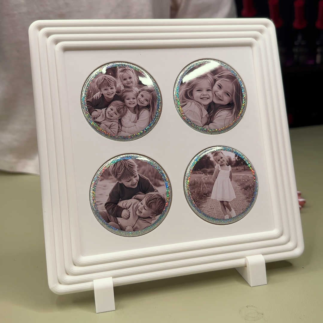 2.25" Round Frames- Pipe Style (Layouts: 1x1, 2x2)