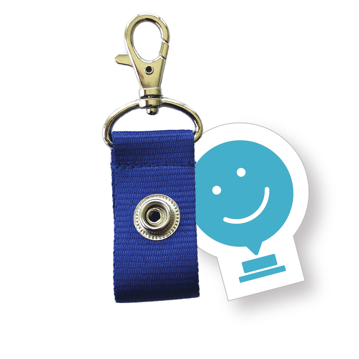 Zipper Pull Strap Accessories for ChattySnaps® Buttons (6-Pack)
