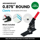 Advanced Manual Kit Round 0.875"