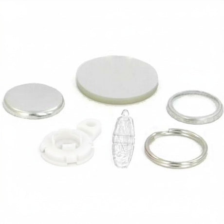 Versa-Back Split Ring Supplies Round 1" for 1000 buttons