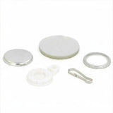 Versa-Back Zipper Pull Supplies Round 1.25" for 1000 buttons