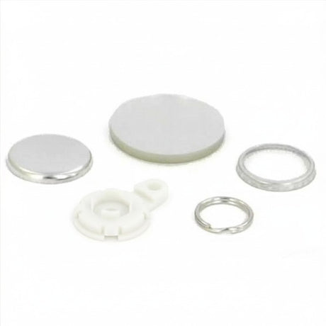 Versa-Back Mini Split Key Ring Supplies Round 1.25" for 1000 buttons