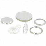 Versa-Back Split Key Ring Supplies Round 1.25" for 1000 buttons