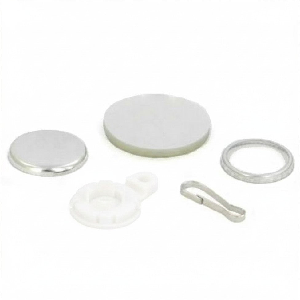 Versa-Back Zipper Pull Supplies Round 1.5" for 1000 buttons