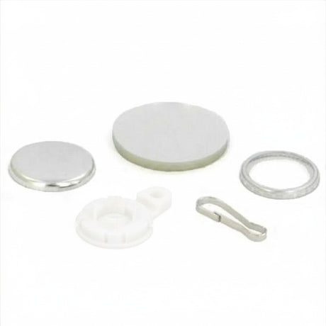 Versa-Back Zipper Pull Supplies Round 1.5" for 1000 buttons