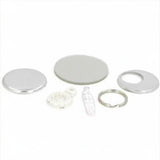 Versa-Back Split Key Ring Supplies Round 1.5" for 1000 buttons