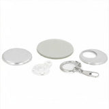 Versa-Back Snap Hook Key Chain Supplies Round 1.5" for 1000 buttons