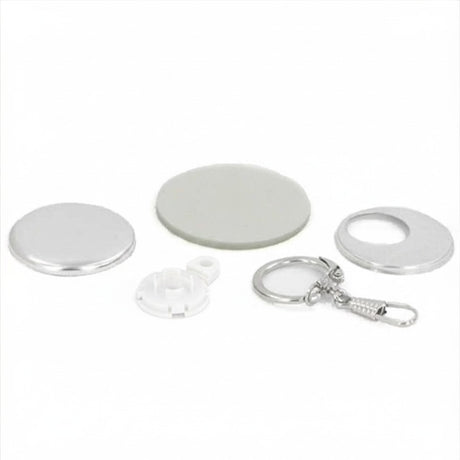 Versa-Back Snap Hook Key Chain Supplies Round 1.5" for 1000 buttons