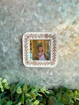 Floral Wreath Style Frame