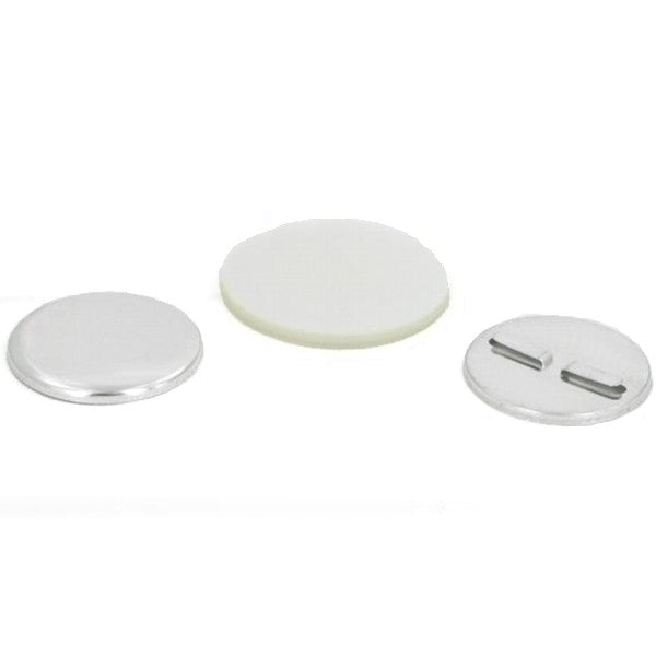 Long Flat Prong with Rounded Tips Button Supplies Round 1.75" for 1000 buttons