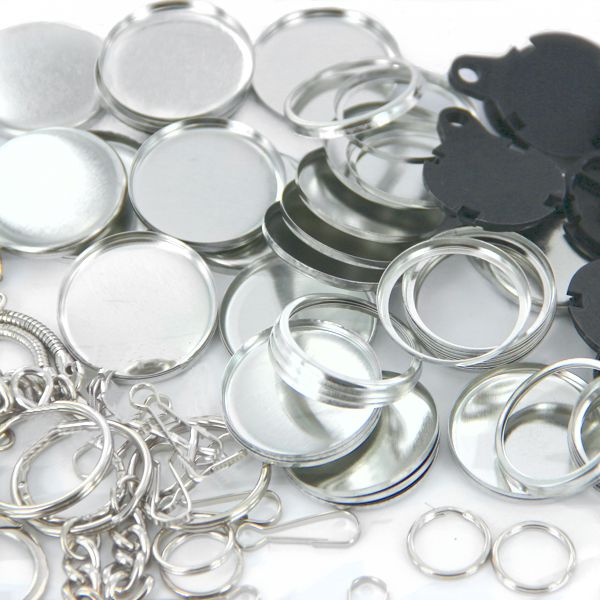 Button Supplies Round 1.25" for 1000 buttons