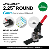 Advanced Manual Kit Round 2.25"