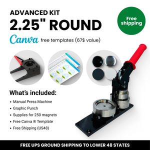 Advanced Manual Kit Round 2.25"