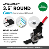 Advanced Manual Kit Round 3.5"