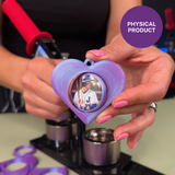 Heart Rotating Charm