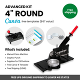 Advanced Manual Kit Round 4"