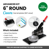 Advanced Manual Kit Round 6"
