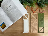 Floral Bookmark - Magnet at the Top