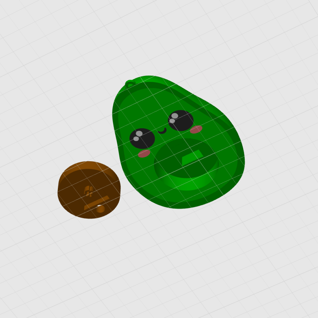 Avocado Clicker - STL File
