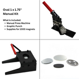 Manual Kit Oval 1 x 1.75"