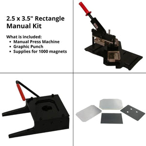 Manual Starter Kit Rectangle 2.5 x 3.5"